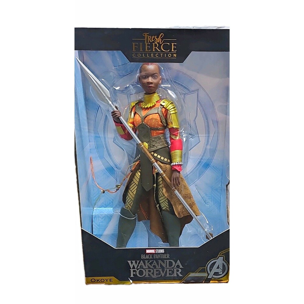 World of EPI Fresh Fierce Okoye 11.5 In Figure Articulated w/Stand & COA